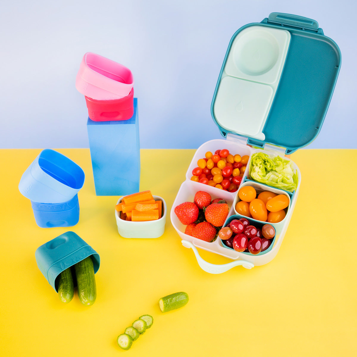 silicone snack cups