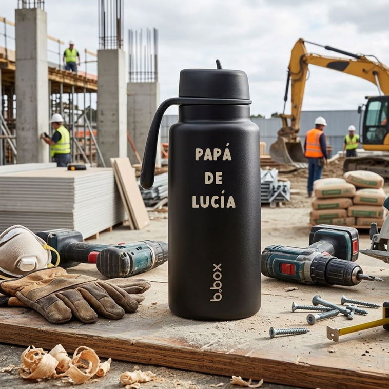 1L insulated flip top bottle