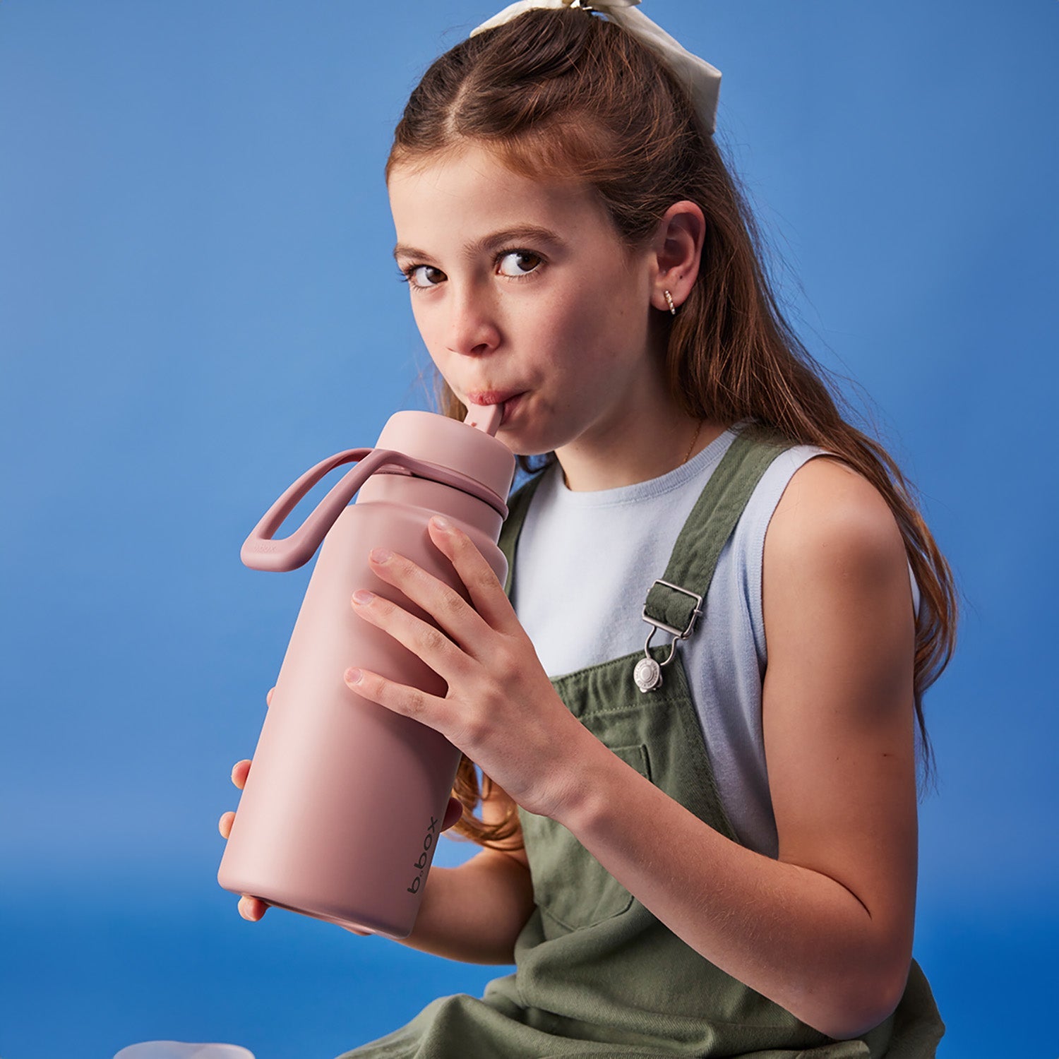1L insulated flip top bottle