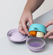 dispensador para purés reutilizable Fill + Feed – sage