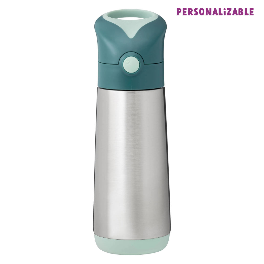 botella térmica con pajita 500ml – emerald forest