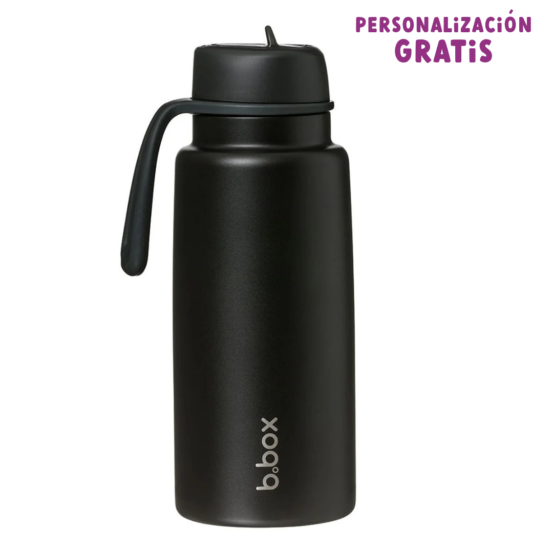 botella térmica con boquilla plegable y asa 1 litro – deep space