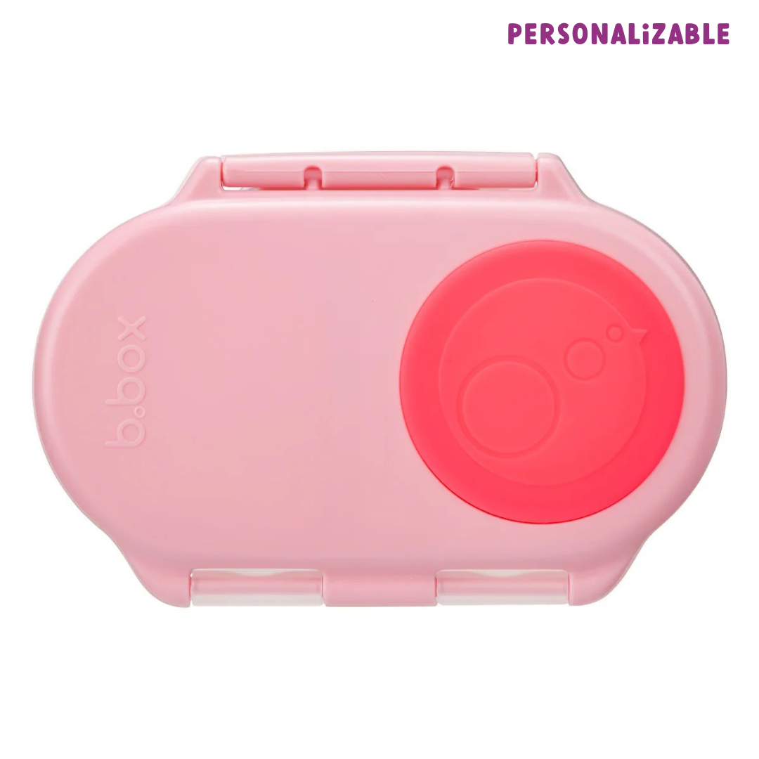 fiambrera infantil pequeña | snackbox - flamingo fizz
