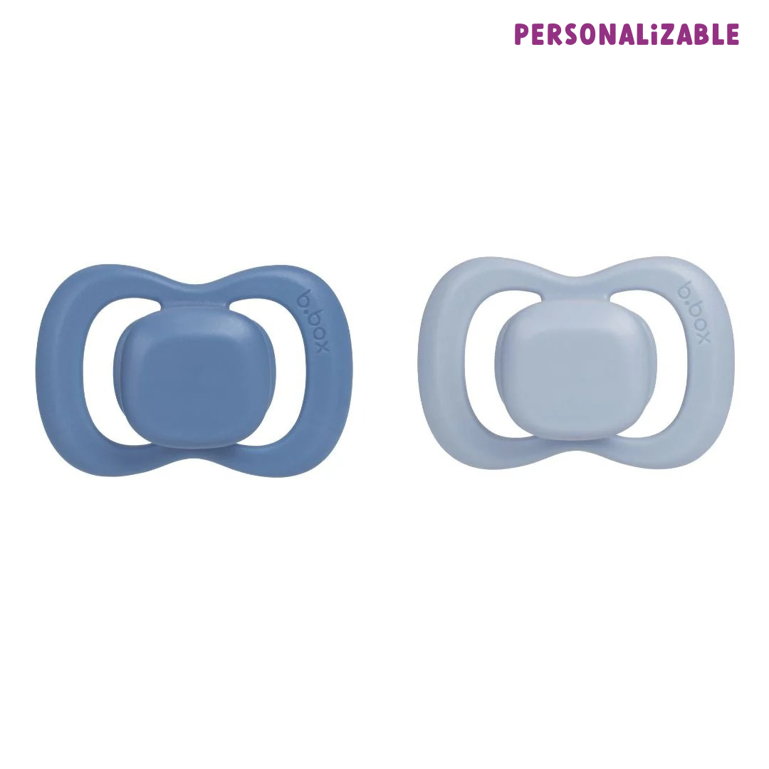 pacifier twin pack - ocean + sky