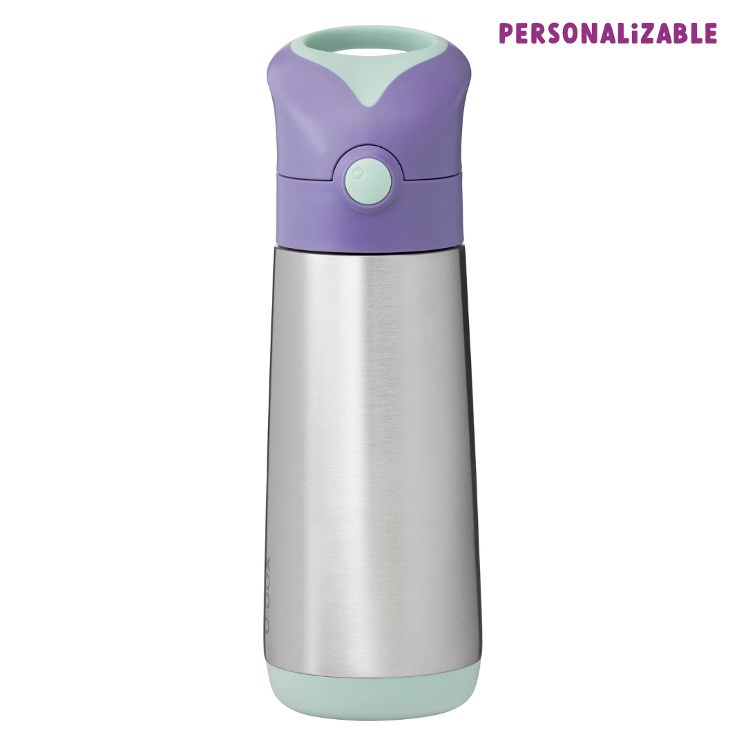 botella térmica con pajita 500ml – lilac pop