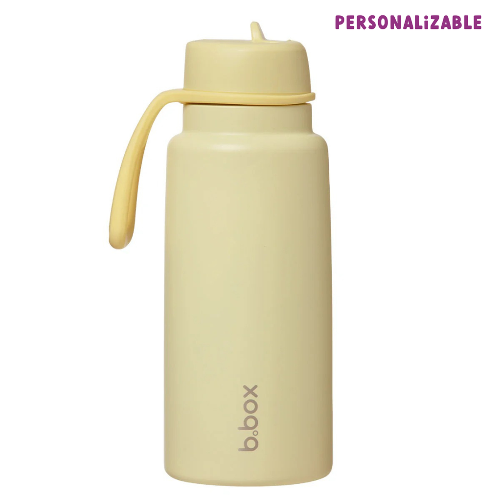 botella térmica con boquilla plegable y asa 1 litro – lemon twist