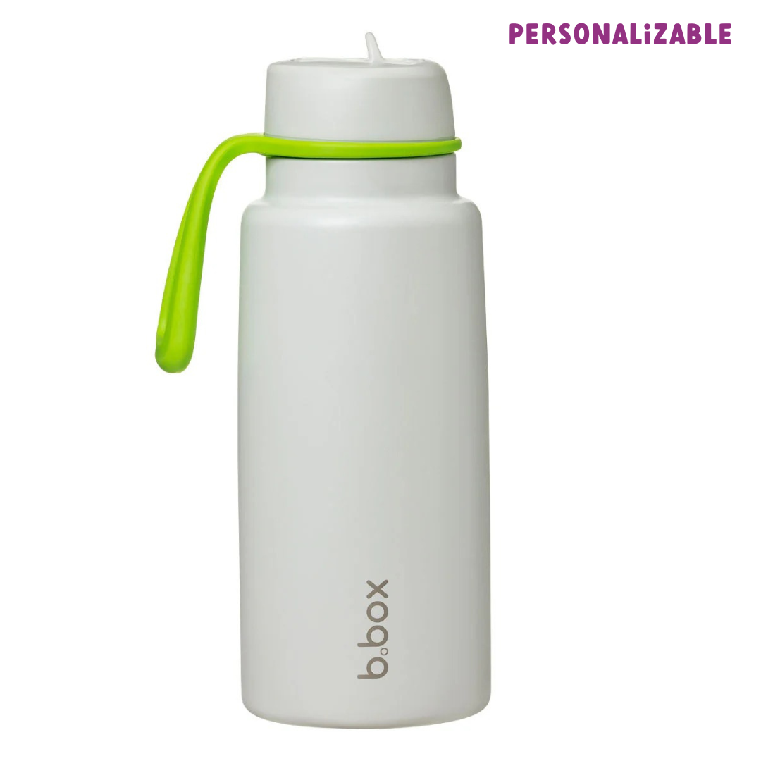 botella térmica con boquilla plegable y asa 1 litro – lime time