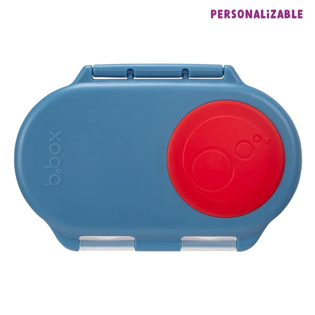 fiambrera infantil pequeña | snackbox - blue blaze