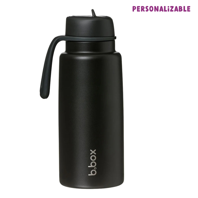Insulated Flip Top 1 Litre Bottle - deep space