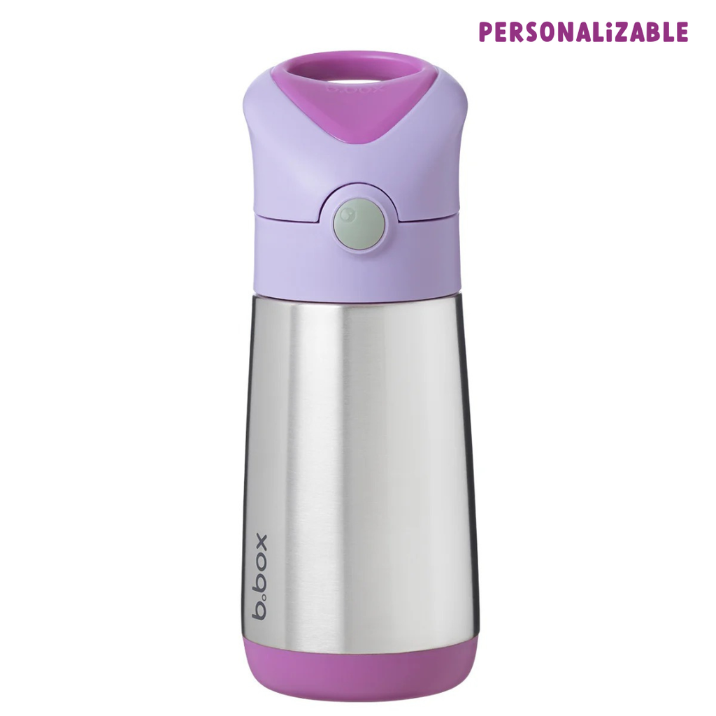 botella térmica con pajita 350ml - sugar plum