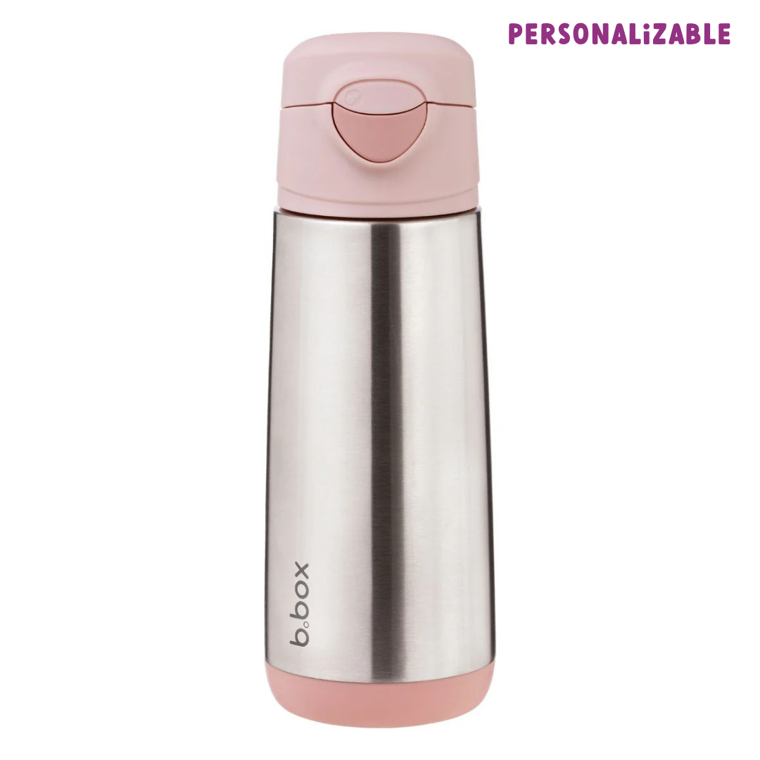 botella térmica con boquilla y asa 500ml - blush crush