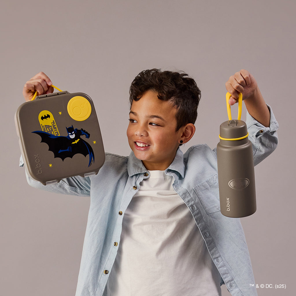 botella térmica con boquilla plegable y asa 1 litro – Batman