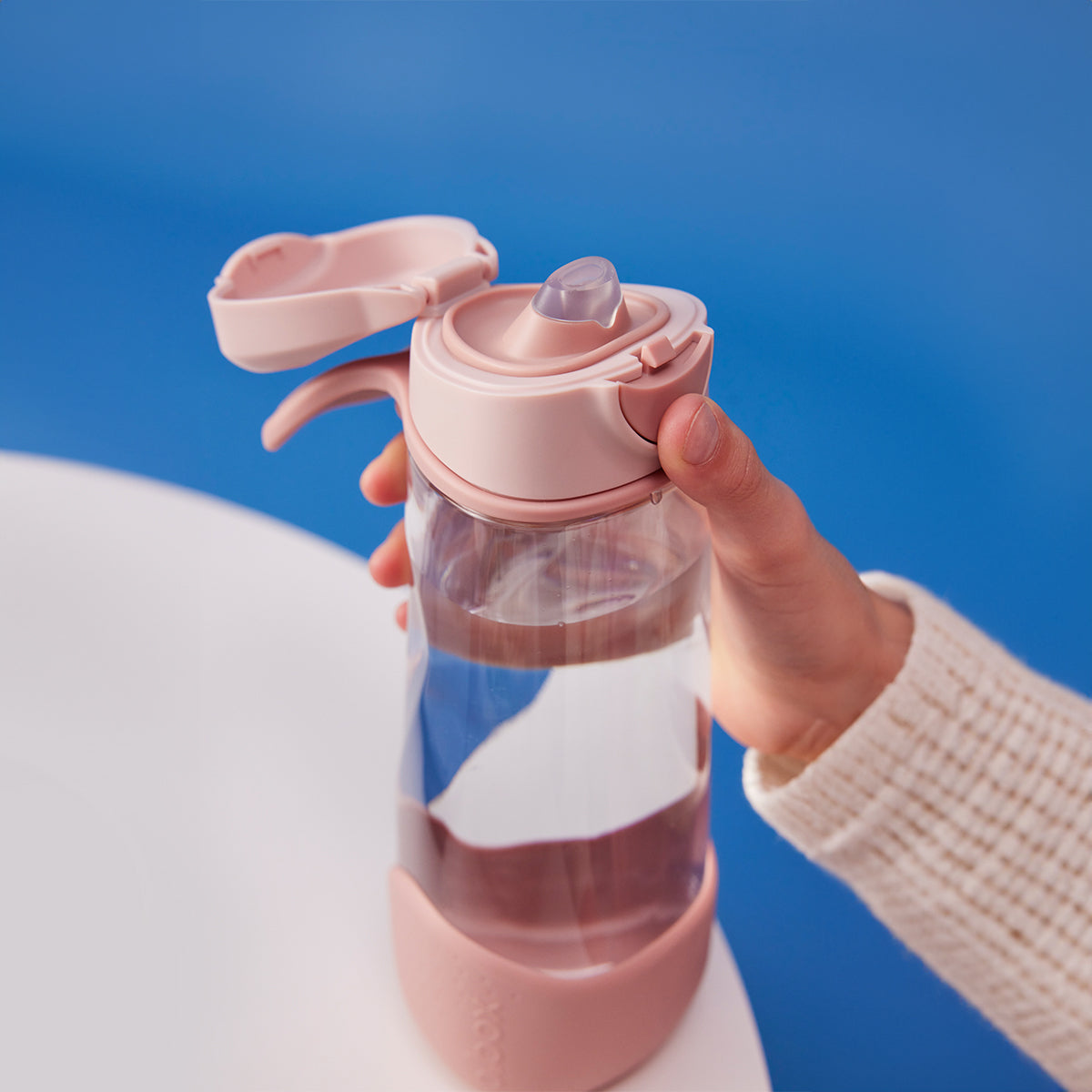 botella Tritan™ con boquilla y asa 600ml – blush crush