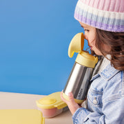 botella térmica con pajita 350ml - lemon twist