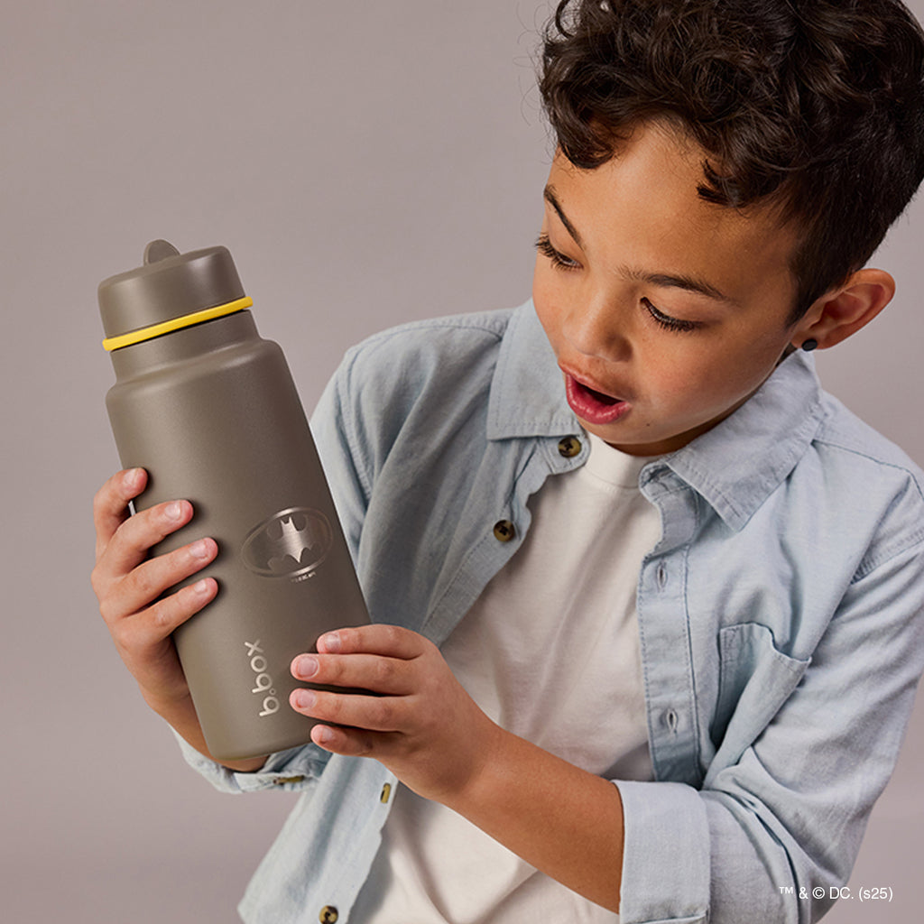 botella térmica con boquilla plegable y asa 1 litro – Batman
