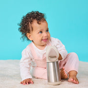 350mL Insulated Drink Bottle - latte