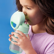 botella Junior con pajita 380ml - spearmint