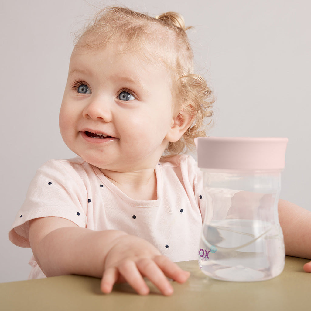taza con borde de entrenamiento – blush