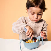 cubiertos infantiles 2 ud. con cajita - ocean