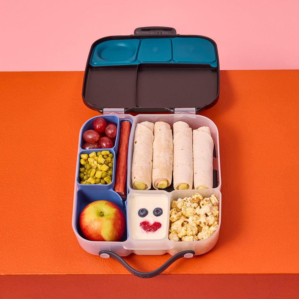 silicone bento tray | lunchbox - ocean