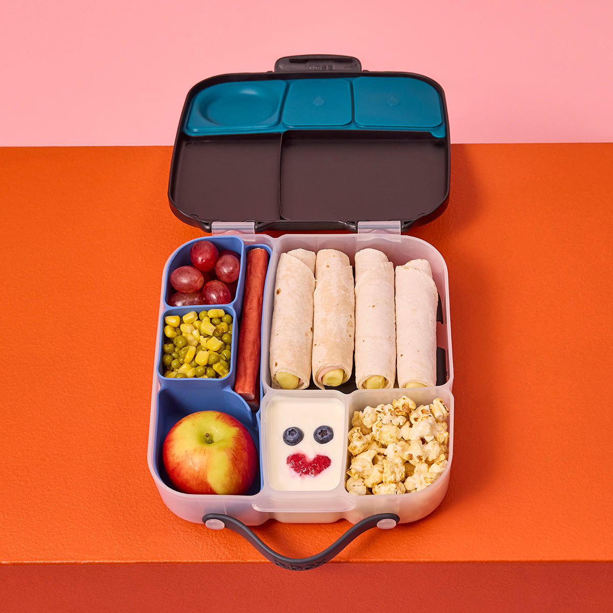 bandeja de silicona bento | lunchbox - ocean