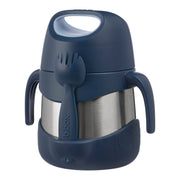 termo con cuchara/tenedor - midnight