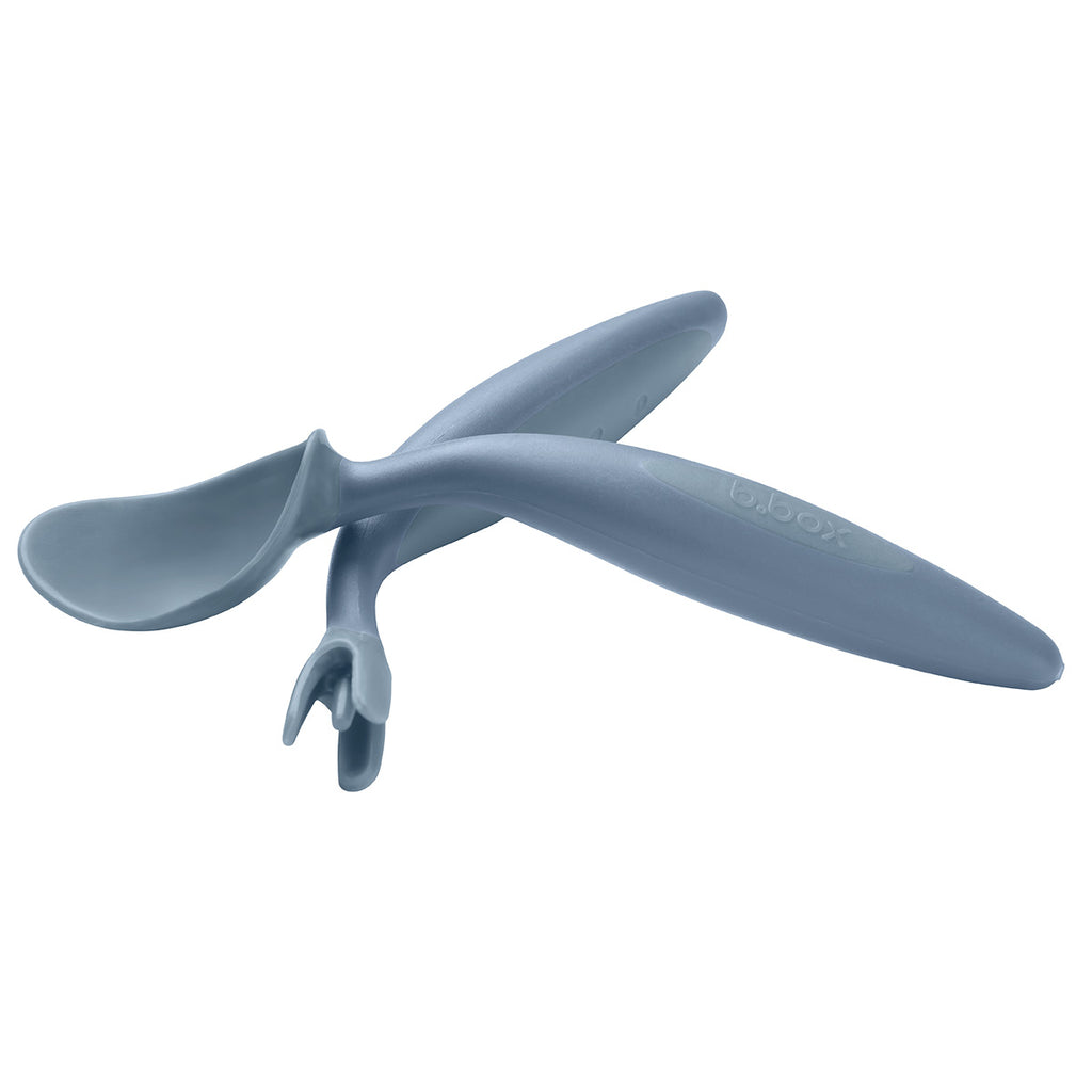 cubiertos infantiles 2 ud. con cajita - ocean