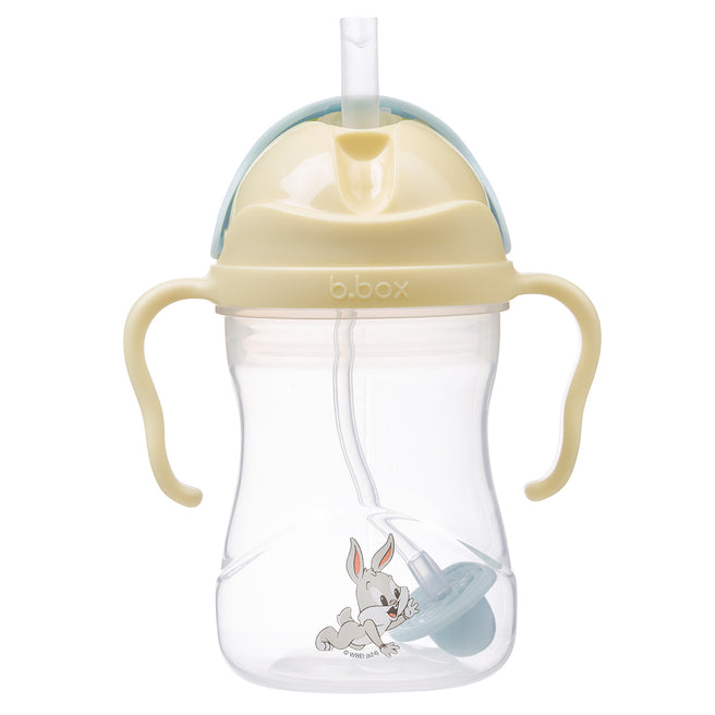 taza con pajita flexible con pesa – Looney Tunes