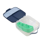 bandeja bento de silicona | fiambrera - bosque