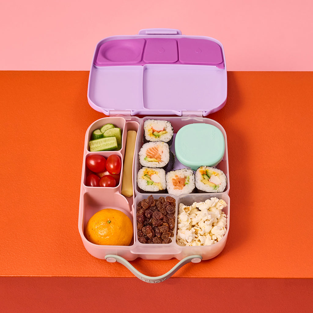silicone bento tray | lunchbox - berry