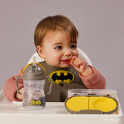 taza con pajita flexible con pesa – Batman