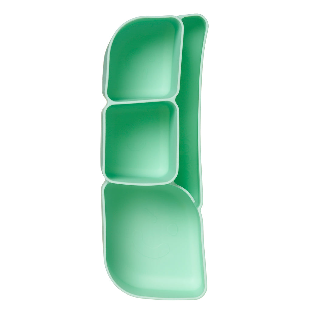 bandeja bento de silicona | fiambrera - bosque