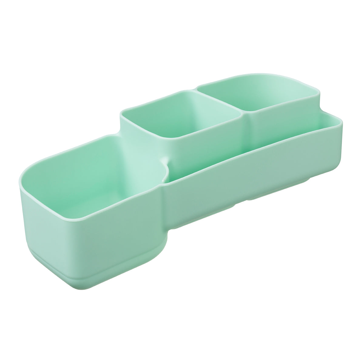 bandeja bento de silicona | fiambrera - bosque