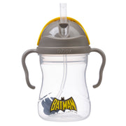 taza con pajita flexible con pesa – Batman