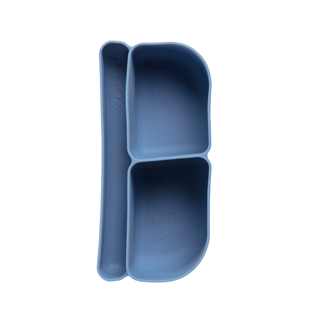 silicone bento tray | mini lunchbox - ocean