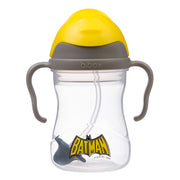 taza con pajita flexible con pesa – Batman
