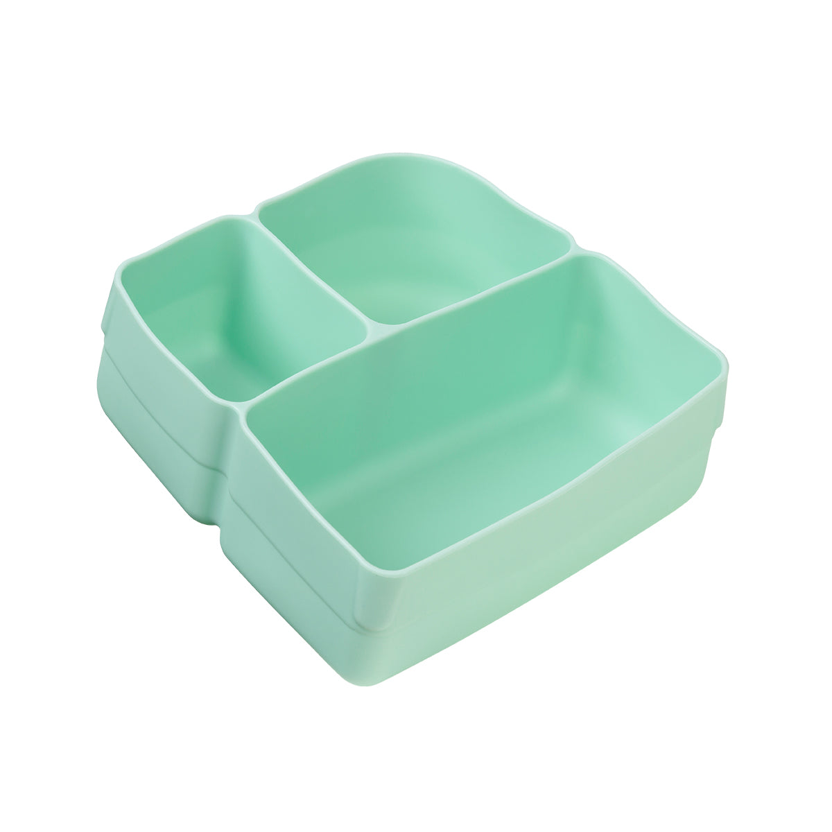 organizador silicona para fiambrera grande | lunchbox - forest