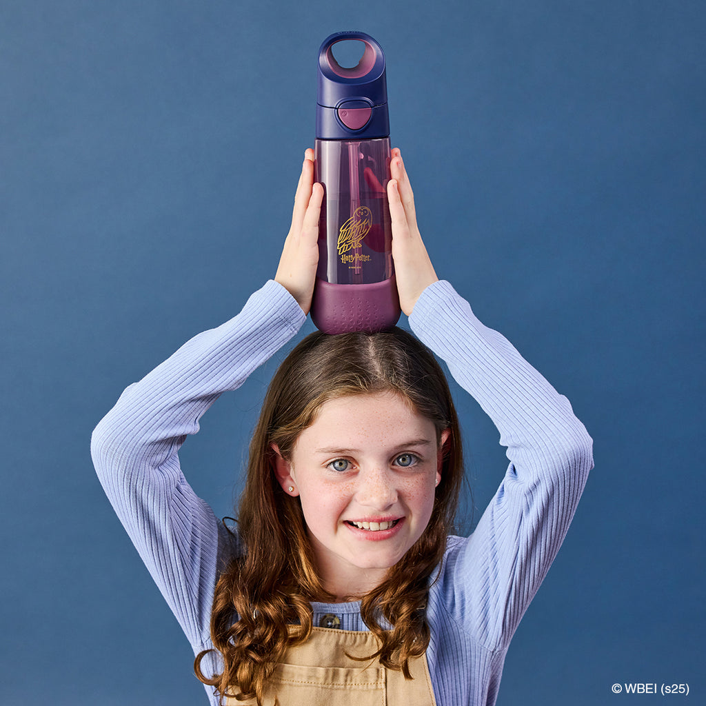 botella Tritan™ con pajita 600ml - Harry Potter