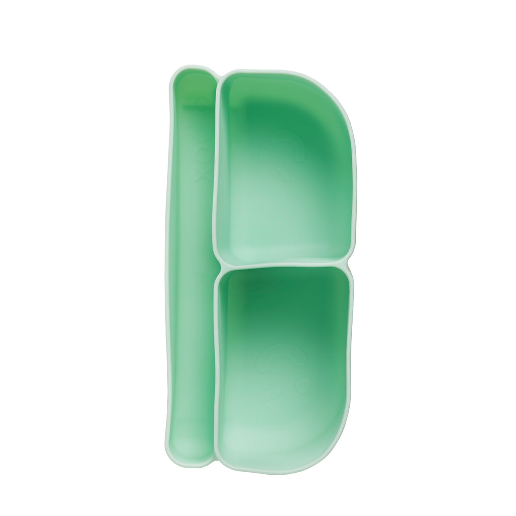 silicone bento tray | mini lunchbox - forest