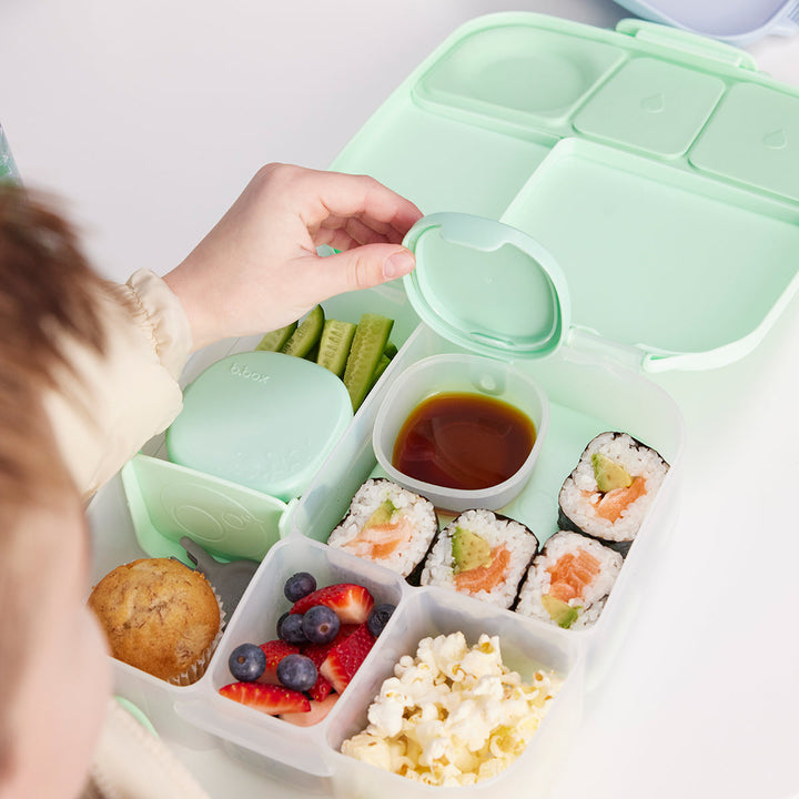 fiambrera infantil grande | lunchbox - spearmint