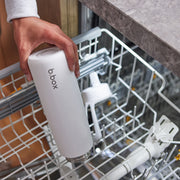 botella térmica con boquilla plegable y asa 690ml - lilac love