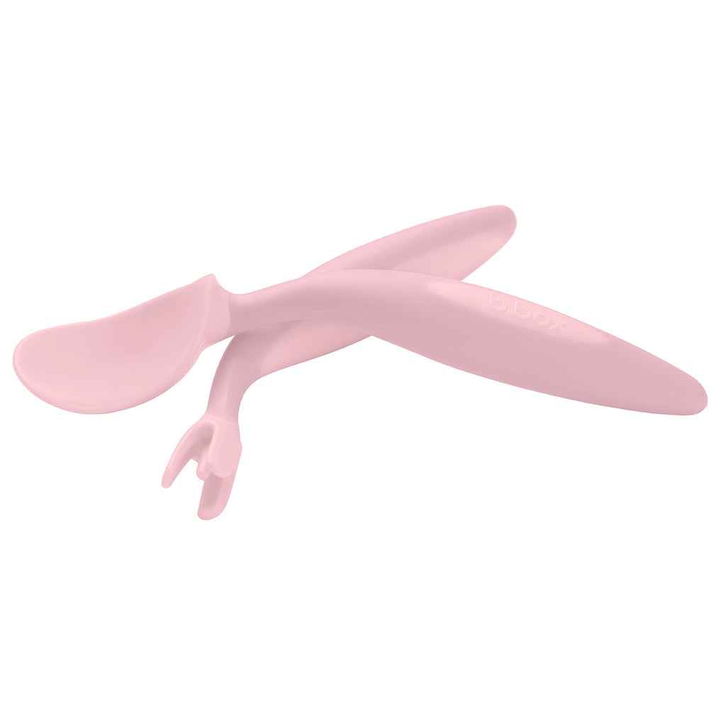 cubiertos infantiles 2 ud. con cajita - blush