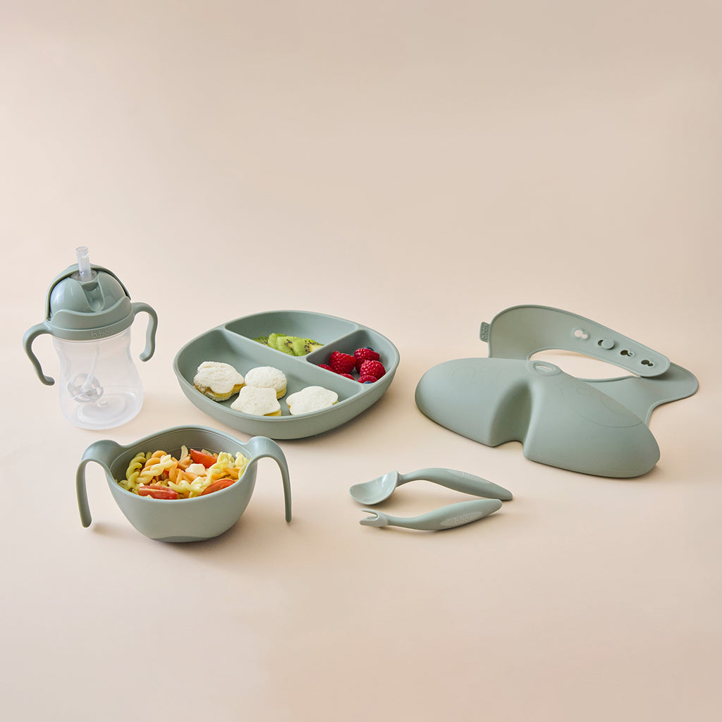 cubiertos infantiles 2 ud. con cajita - sage