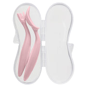 cubiertos infantiles 2 ud. con cajita - blush