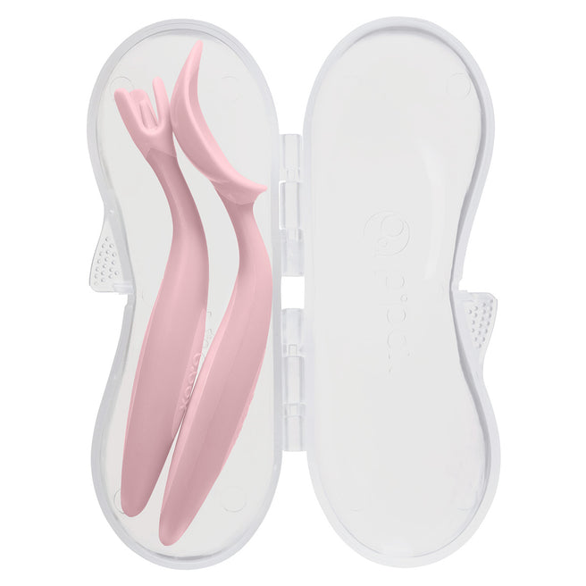 Toddler cutlery set - blush