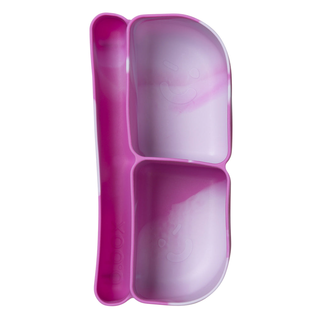 silicone bento tray | mini lunchbox - cosmic