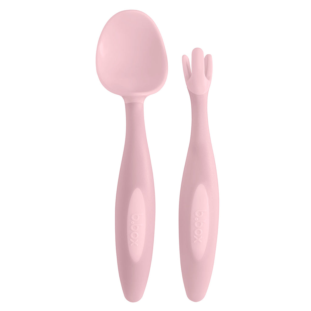 cubiertos infantiles 2 ud. con cajita - blush