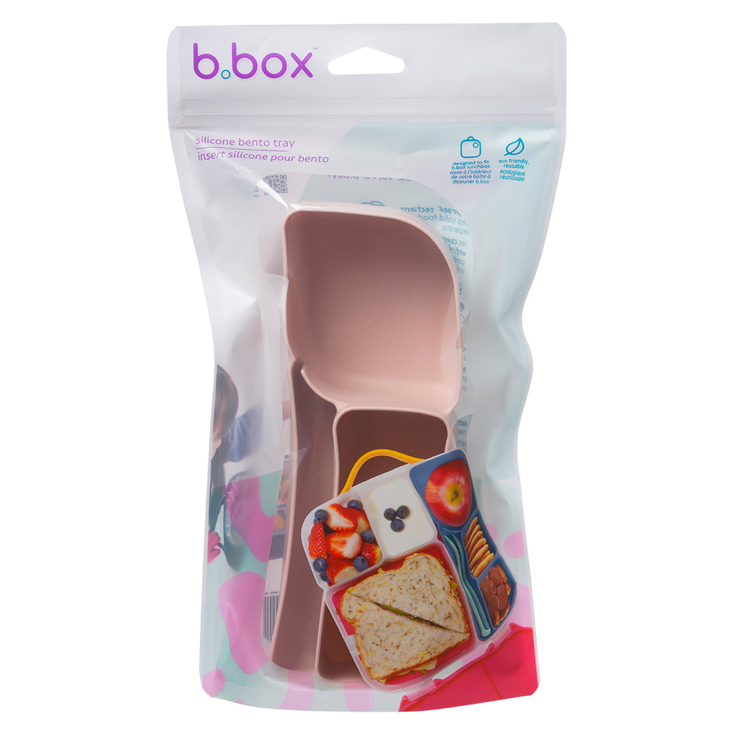 silicone bento tray | lunchbox - berry