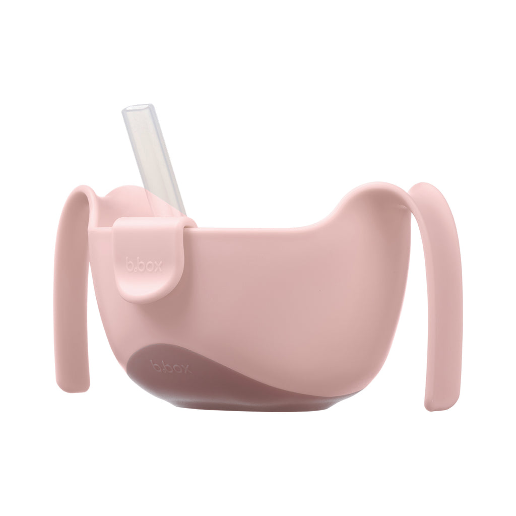 dispensador merienda 3 en 1 Sip + Snack - blush