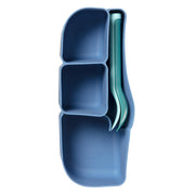 silicone bento tray | lunchbox - ocean
